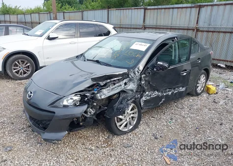 2012 Mazda 3 I Touring from USA, damaged, VIN JM1BL1V70C1655818